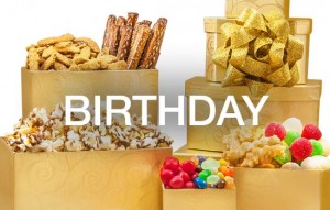 Wish them the Happiest Birthday, celebrate their Birthday with a gourmet gifts, chocolate treats, cheese gift baskets.