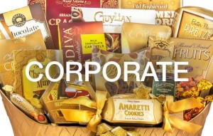 Send your corporate Thank You with a gourmet gift basket filled with chocolate treats, cheese, crackers, gourmet foods they can share with employees.
