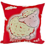 sheep Glow Pillow 12″x 12″ ass. color +$19.95